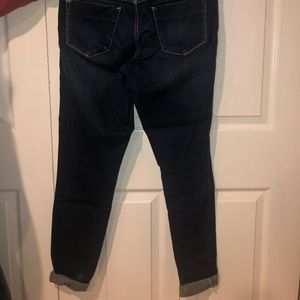 Dark blue skinny jeans